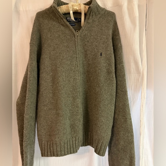 Ralph Lauren Polo Olive Green Sweater